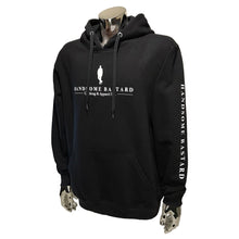 Load image into Gallery viewer, The Original men's heavyweight hoodie in Black by Handsome Bastard