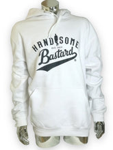 Load image into Gallery viewer, Limited Series men's graphic hoodie by Handsome Bastard — White
